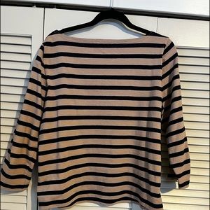 JCREW STRIPED PULLOVER